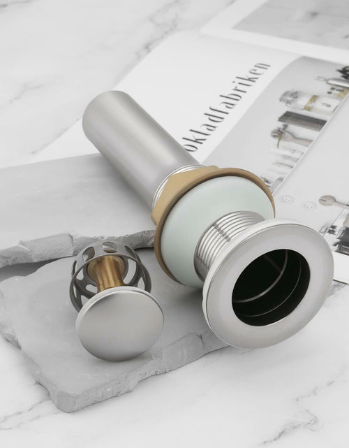 Load image into Gallery viewer, [Like New] SG Store Stainless Steel Sink Drain Plug 18x3cm for Non-Overflow Basin Kitchen
