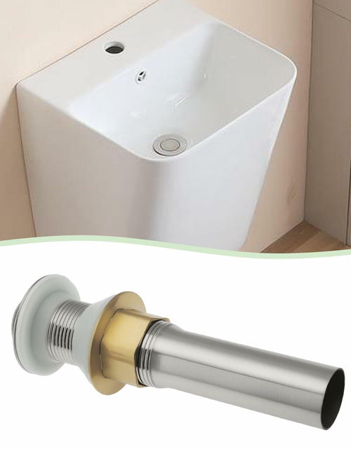 Load image into Gallery viewer, [Like New] SG Store Stainless Steel Sink Drain Plug 18x3cm for Non-Overflow Basin Kitchen
