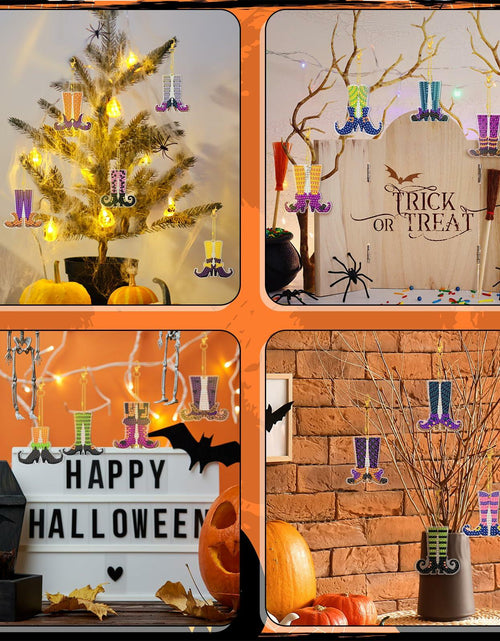 Load image into Gallery viewer, Remuuly Halloween 5D Diamond Art Elf Legs Keychains Double Sided 20 Pcs
