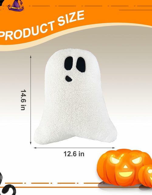 Load image into Gallery viewer, WSARZAHE Halloween Ghost Decorative Pillow Luminous Flannel Standard Size
