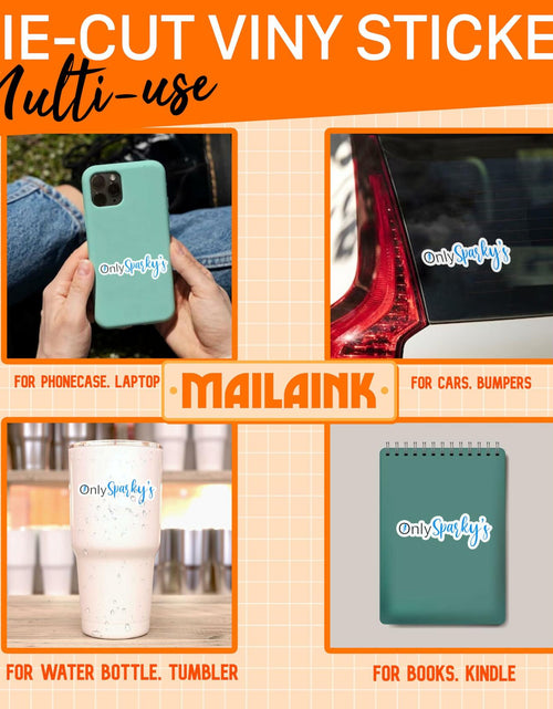 Load image into Gallery viewer, MAILAINK Sparky Electrician Hard Hat Vinyl Decals 3in 3pcs Multi
