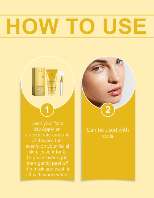Load image into Gallery viewer, BestBy03/25 HOYGI Kojic Acid Turmeric Collagen Night Wrapping Mask 75ml
