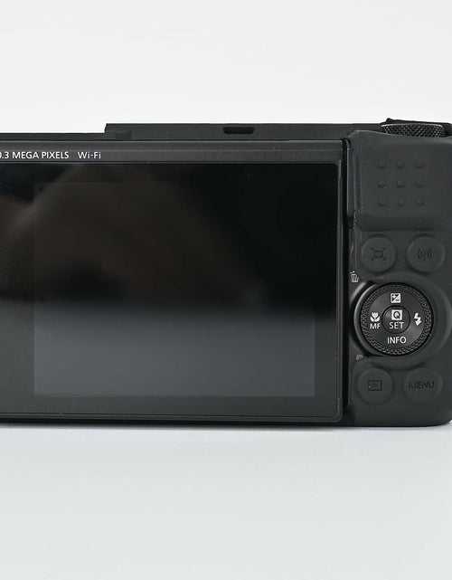 Load image into Gallery viewer, BMAOLLONGB Silicone Camera Case Cover for Canon PowerShot SX740 Black

