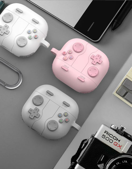 Load image into Gallery viewer, OFELUMTIZE AirPods 4th Gen Case Cover Dark Grey Silicone Game Console
