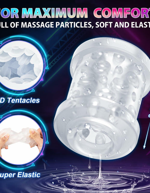 Load image into Gallery viewer, Foreglad Automatic Male Masturbator 7 Modes Dual Open-Ended White
