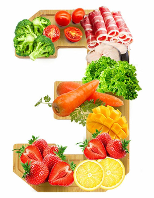 Load image into Gallery viewer, Valguri Wooden Charcuterie Number Fillable Board Box Large Reusable
