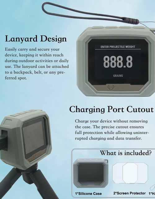 Load image into Gallery viewer, Xero Silicone Protective Case for C1 Pro Chronograph Grey Case Only
