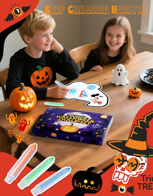 Load image into Gallery viewer, NewFamily Fantasy Colors Dustless Chalk Set 24 Colors Non-Toxic Washable

