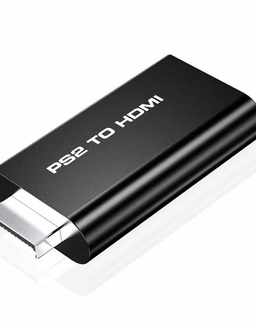 Load image into Gallery viewer, sartyee PS2 to HDMI Adapter Converter with 3.5mm Audio Cable Black
