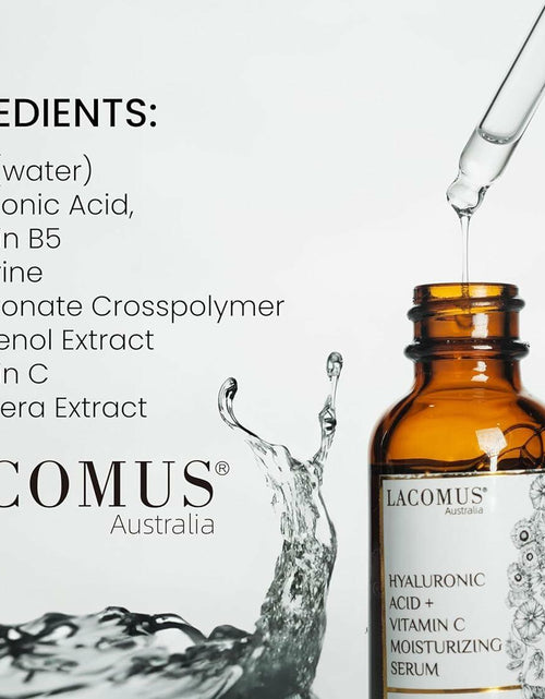 Load image into Gallery viewer, LACOMUS Hyaluronic Acid Vitamin C Moisturizing Serum Organic Skin Care
