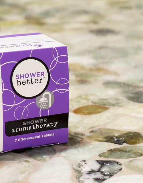 Load image into Gallery viewer, FizzBenefitz Aromatherapy Shower Bombs Unwinding Scent 7 Count Pack
