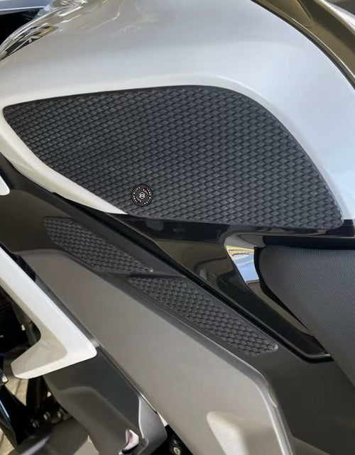 Load image into Gallery viewer, KATIE DEVI Triumph Daytona 660 Fuel Tank Pad Protector Black Sticker
