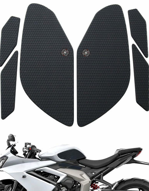 Load image into Gallery viewer, KATIE DEVI Triumph Daytona 660 Fuel Tank Pad Protector Black Sticker
