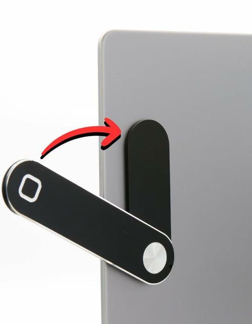 Load image into Gallery viewer, TechLok SideEye Phone Mount Magnetic Holder for Laptop Smartphone Silver
