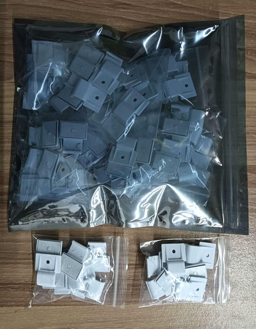 Load image into Gallery viewer, Rxment Govee Mounting Clips for 8-10mm LED Strip Lights White 100 Pack
