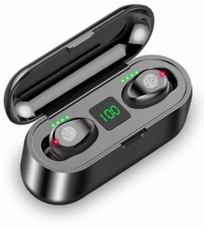 Load image into Gallery viewer, Generic Mini F9 TWS Bluetooth Earphones IPX5 Waterproof Touch Black
