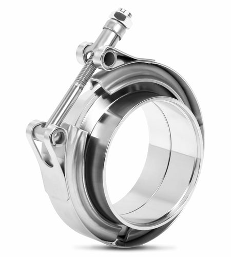ZEHCLP V Band Clamp 304 Stainless Steel Butt Joint 2.0 inch Silver 2 pcs