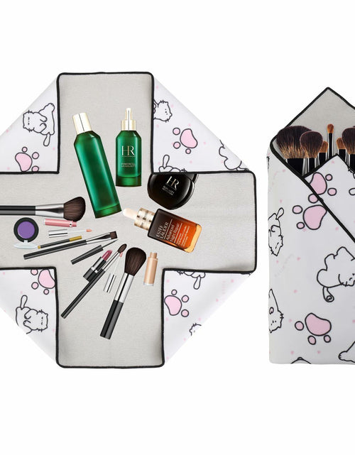 Load image into Gallery viewer, SANWICH Magic Cloth Makeup Bag Clear Hemp 2PCS Portable Cosmetic Organizer
