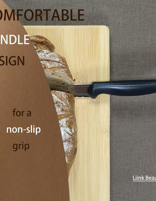 Load image into Gallery viewer, LiinkBeauty Stainless Steel Bread Knife 10-Inch Silver Small
