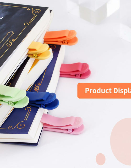 Load image into Gallery viewer, POUWANS Automatic Silicone Bookmarks 6pcs Style-c Book Accessories
