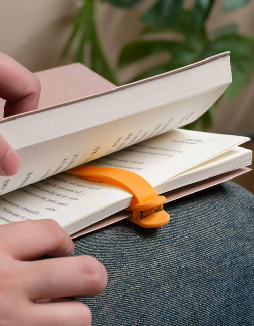 Load image into Gallery viewer, POUWANS Automatic Silicone Bookmarks 6pcs Style-c Book Accessories
