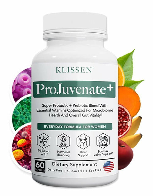 Load image into Gallery viewer, KLISSEN ProJuvenate+ Probiotic Weight Management Women 70B CFU 60 Ct
