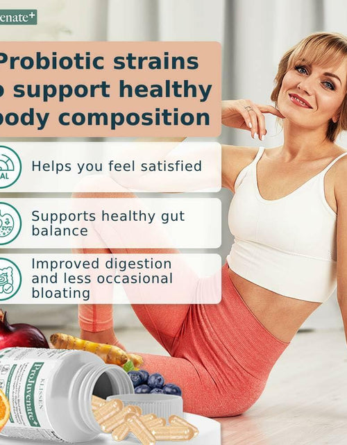 Load image into Gallery viewer, KLISSEN ProJuvenate+ Probiotic Weight Management Women 70B CFU 60 Ct
