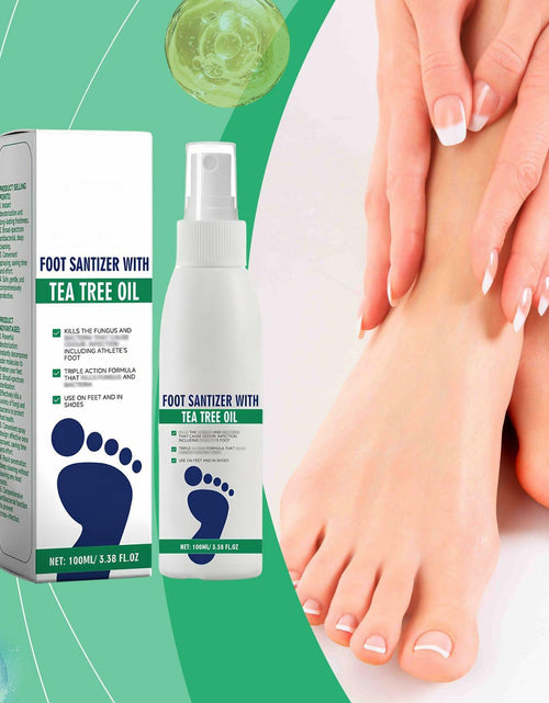 Load image into Gallery viewer, Generic Foot Sanitizer Spray with Tea Tree Oil Clear 1PCS
