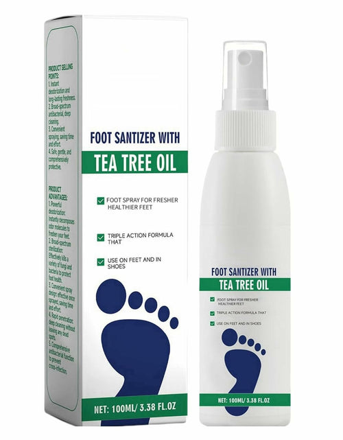 Load image into Gallery viewer, Generic Foot Sanitizer Spray with Tea Tree Oil Clear 1PCS
