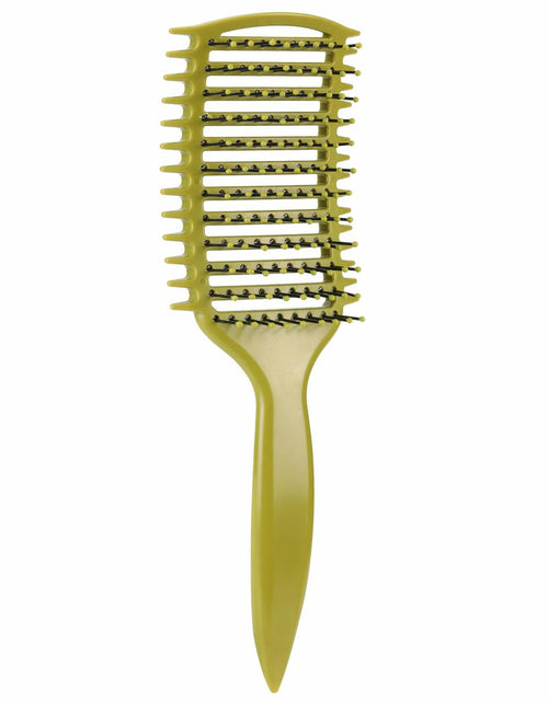 Load image into Gallery viewer, manrator Curl Defining Brush Vented Detangling Frizz Control Matcha Green
