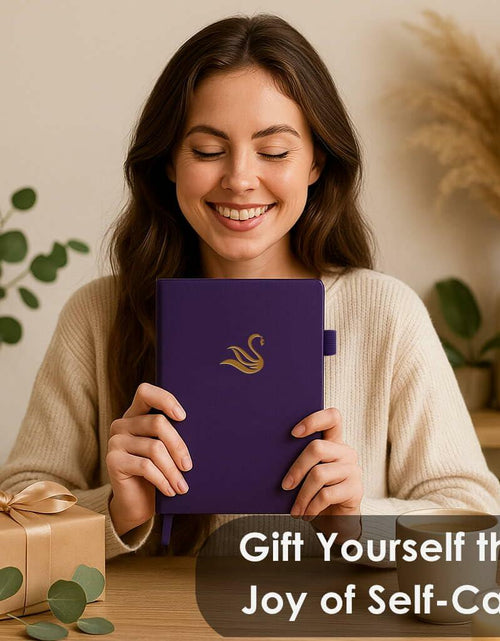 Load image into Gallery viewer, 91-Day Self-Care Journal Guided Wellness Gratitude Planner Mental Health
