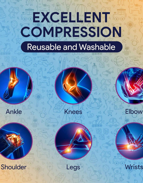 Load image into Gallery viewer, Elastic Bandage Wrap Self Closure 3"x180" Compression Sports Wrap 2 Pack
