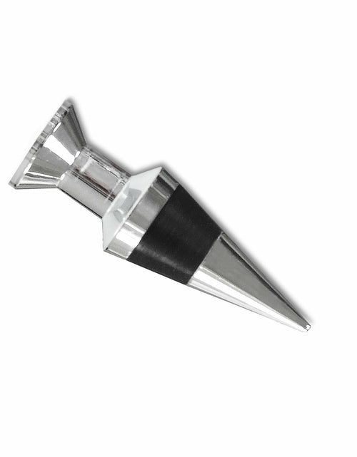 Load image into Gallery viewer, Lutong Brass Wine Bottle Stopper Set with Stainless Steel Pourer &amp; Stand 4pcs
