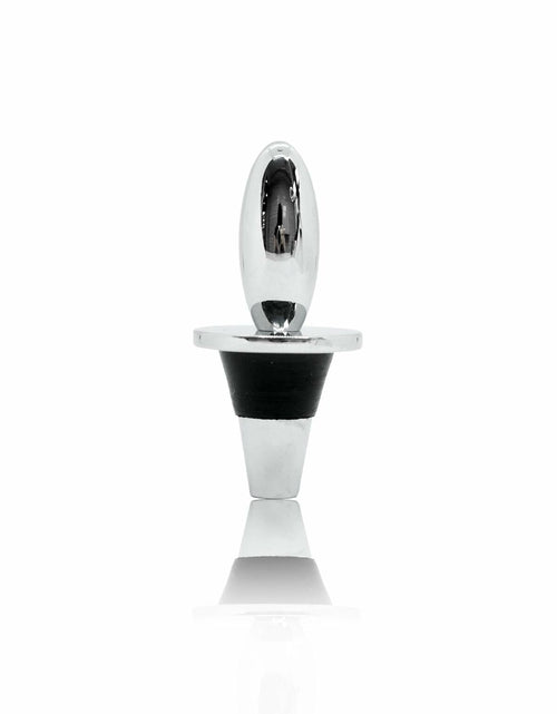 Load image into Gallery viewer, Lutong Brass Wine Bottle Stopper Set with Stainless Steel Pourer &amp; Stand 4pcs
