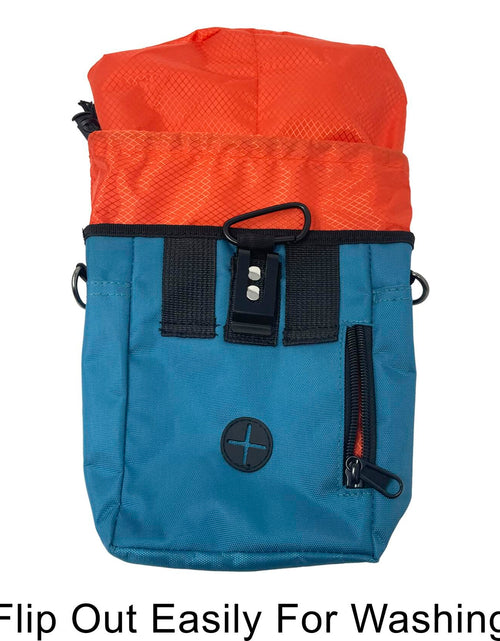 Load image into Gallery viewer, Jalousie Dog Training Pouch with Clicker &amp; Water Bowl 5 Ways to Wear Grey
