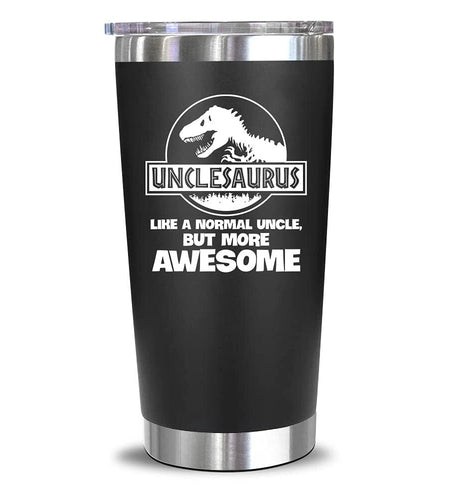 NewEleven Uncle Gift 20oz Tumbler from Niece/Nephew Funny Birthday Present