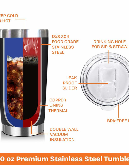 Load image into Gallery viewer, NewEleven Uncle Gift 20oz Tumbler from Niece/Nephew Funny Birthday Present
