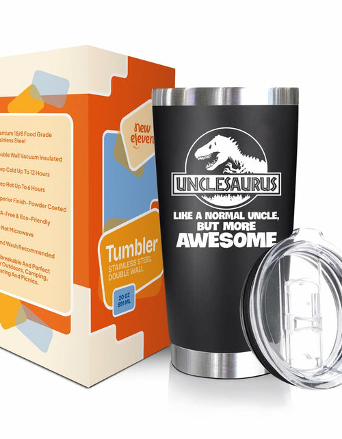 Load image into Gallery viewer, NewEleven Uncle Gift 20oz Tumbler from Niece/Nephew Funny Birthday Present
