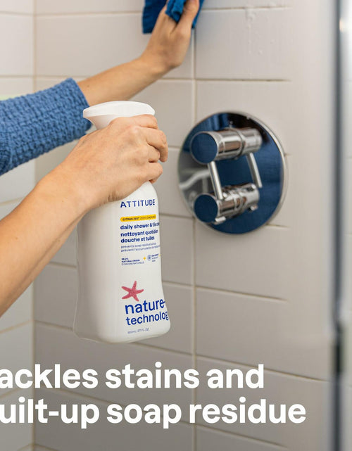Load image into Gallery viewer, ATTITUDE Shower &amp; Tile Cleaner Citrus Zest, EWG Verified, 27.1 Fl Oz
