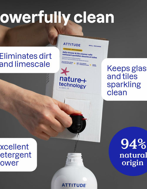 Load image into Gallery viewer, ATTITUDE Shower &amp; Tile Cleaner Citrus Zest, EWG Verified, 27.1 Fl Oz
