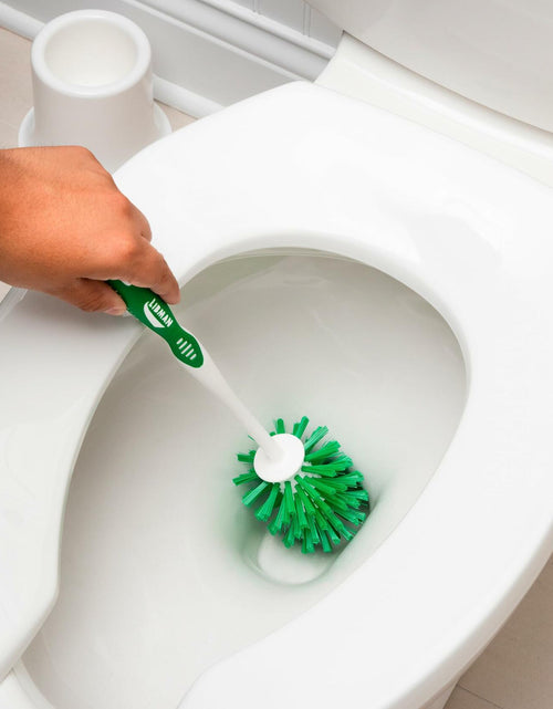 Load image into Gallery viewer, Libman Designer Bowl Brush White Plastic Modern Style
