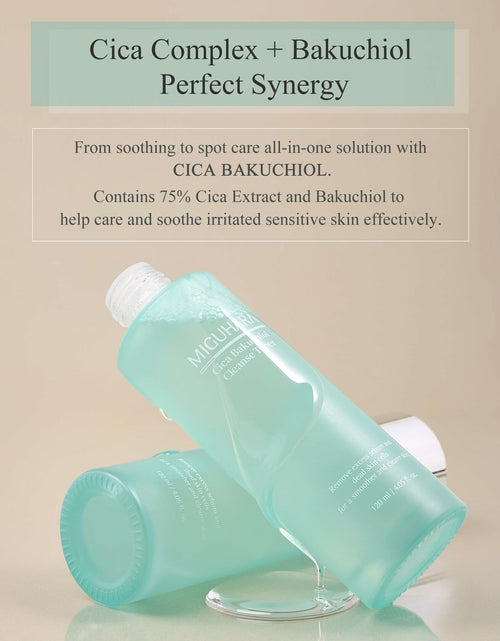 Load image into Gallery viewer, CICA Bakuchiol Cleanse Toner | Korean Skincare 2in1 Toner (120ml/4.05 fl. oz.)
