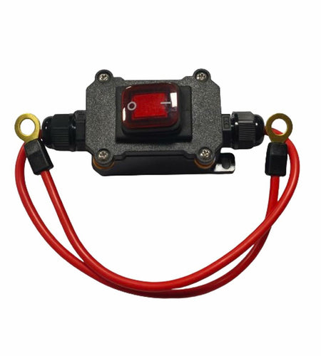 Daohaodeli 16AWG DPST Inline Wire Switch 3-Pin Dual Side On/Off 40cm AC