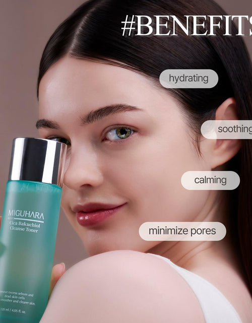 Load image into Gallery viewer, CICA Bakuchiol Cleanse Toner | Korean Skincare 2in1 Toner (120ml/4.05 fl. oz.)
