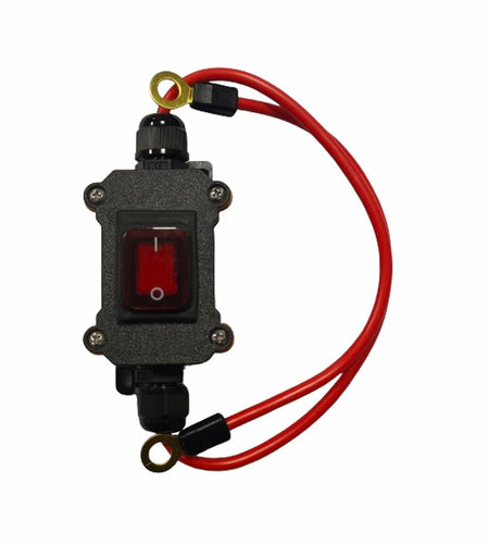 Daohaodeli 16AWG DPST Inline Wire Switch 3-Pin Dual Side On/Off 40cm AC