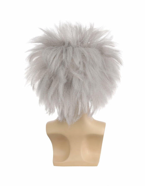 Load image into Gallery viewer, MUPUL Old Man Bald Grey Hair Wig Men Adults Cosplay Halloween Classic Style
