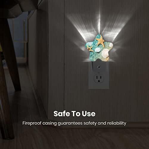 Load image into Gallery viewer, Caifujiqi Night Light Plug-in Dusk to Dawn Sensor White LED Energy Efficient
