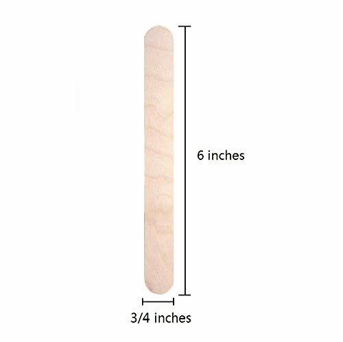 Load image into Gallery viewer, MIUPOO Large Wooden Wax Sticks 100 Pcs Body Hair Removal Waxing Spatula
