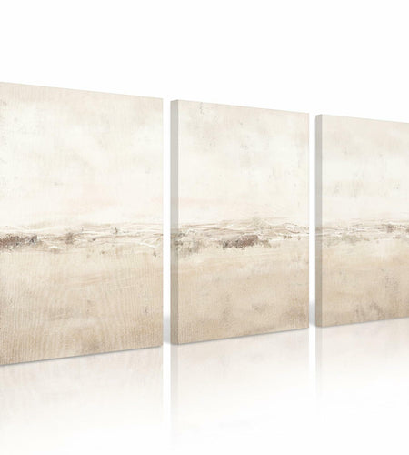 Baccone Mid Century Modern Wall Art Set of 3 Sage Green 12x16 Inch Canvas