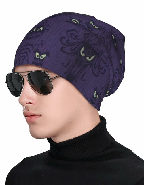 Load image into Gallery viewer, NoUtat Haunted Mansi Slouchy Beanie Hat Lightweight Knit Cap Unisex
